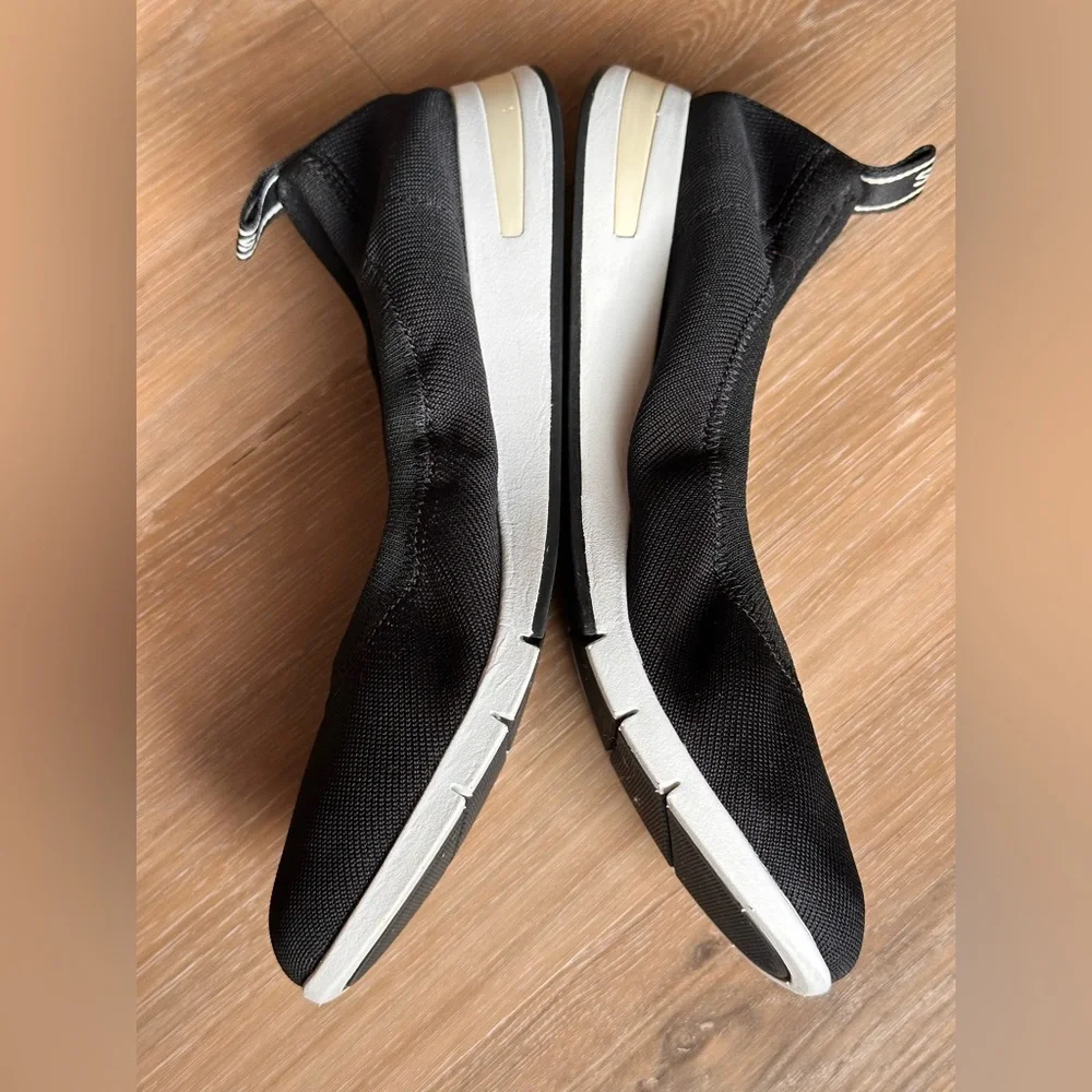Michael Kors Black and White Flats